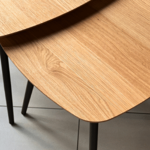 Sivupöytien setti metallijaloilla Geometric