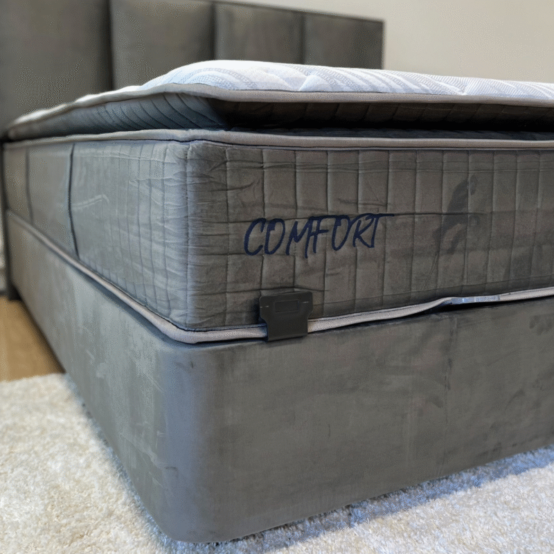 Comfort Pad-sänky säilytystilalla