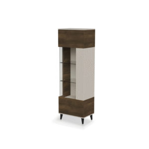 Random 2 W-1-vitriinikaappi