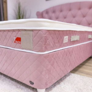 Viscolux Pink-sänky säilytystilalla
