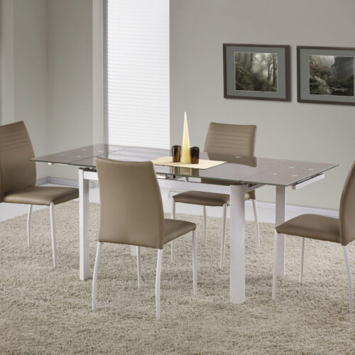 ALSTON jatkopöydän väri: beige/valkoinen
