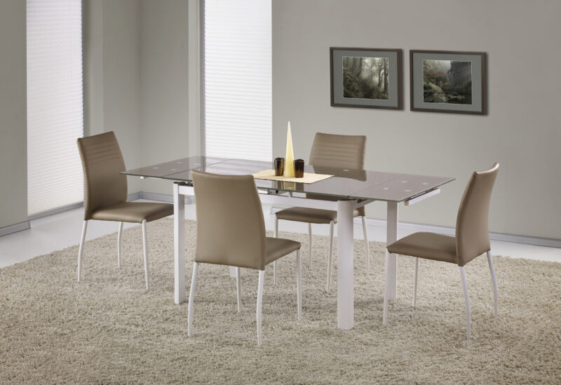 ALSTON jatkopöydän väri: beige/valkoinen
