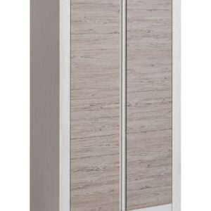 ALVO SZF2D vaatekaappi (andersen valkoinen mänty/andersen beige)