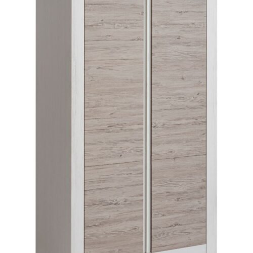 ALVO SZF2D vaatekaappi (andersen valkoinen mänty/andersen beige)