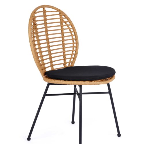 K472 tuoli luonnollinen/musta