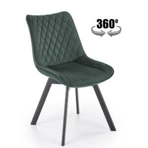 K520 tuoli, musta/tummanvihreä