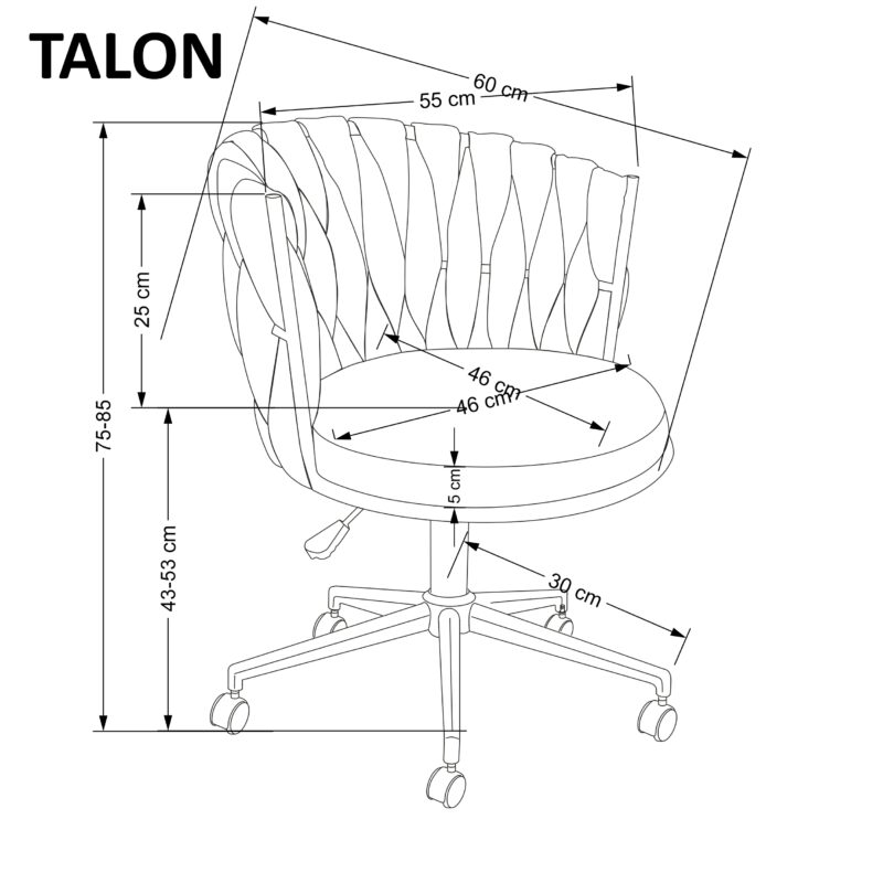 TALON tuoli, vaalea beige