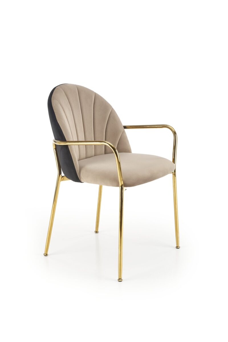 K500 tuoli, beige/musta