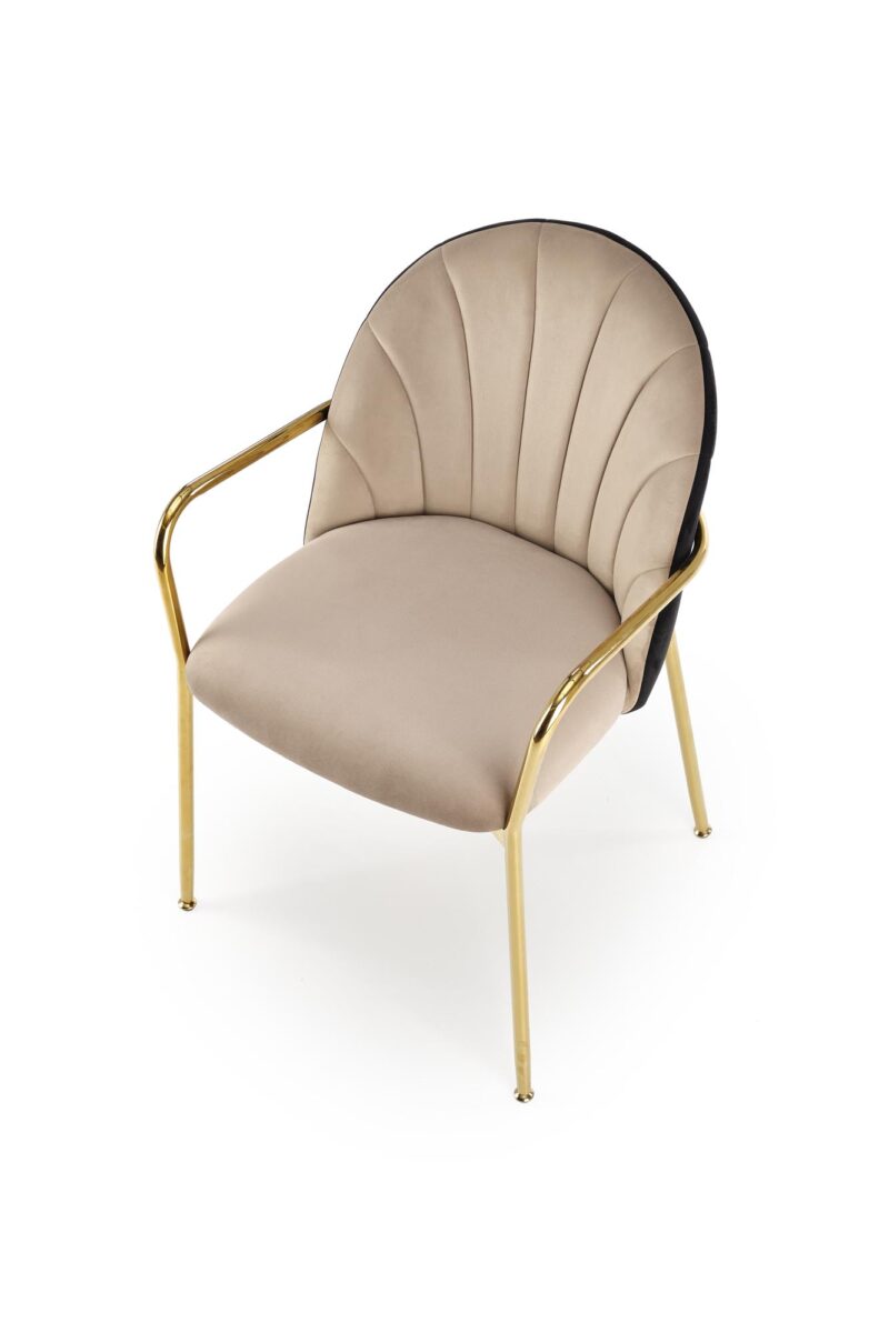 K500 tuoli, beige/musta