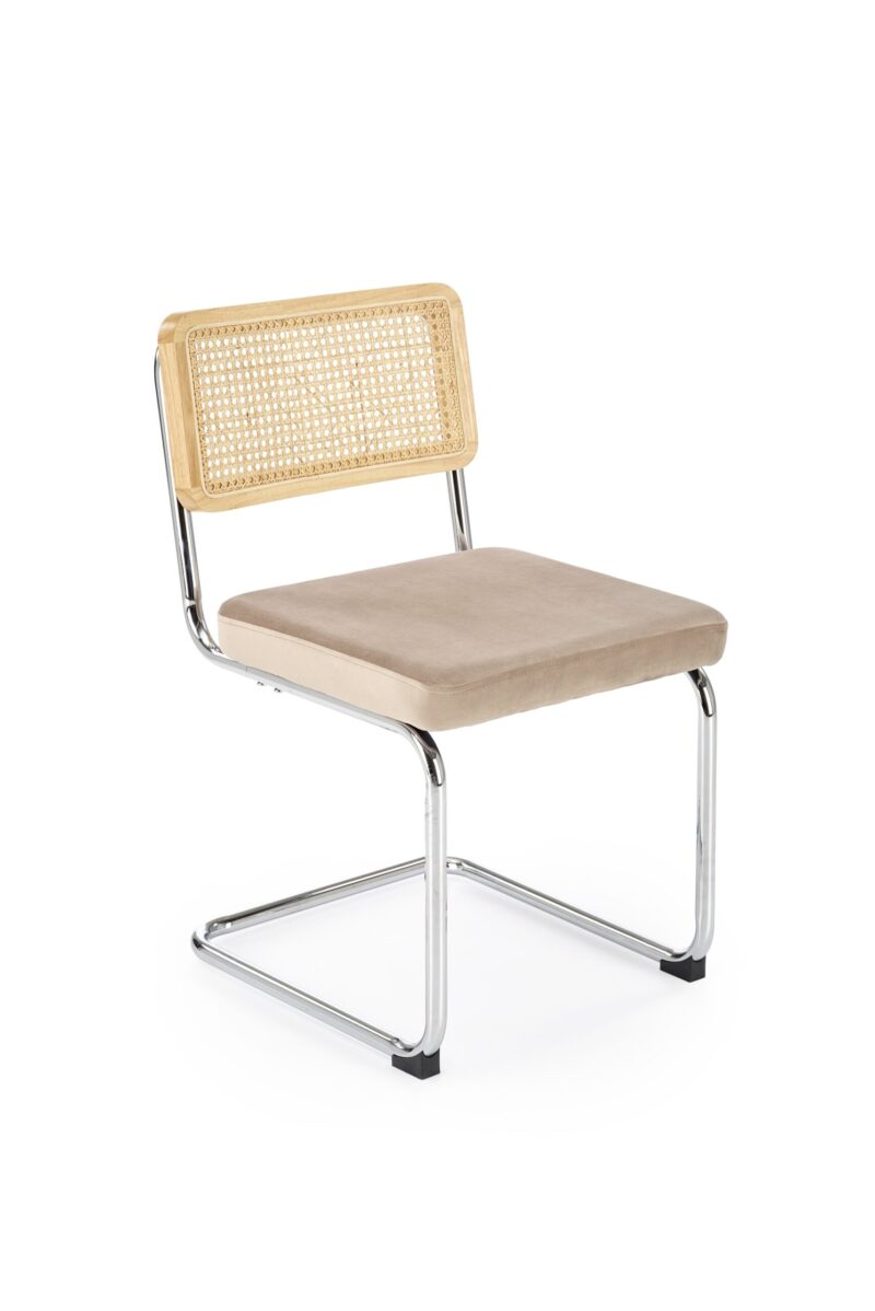 K504 tuoli, beige / luonnollinen
