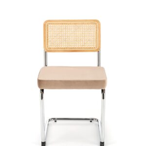 K504 tuoli, beige / luonnollinen