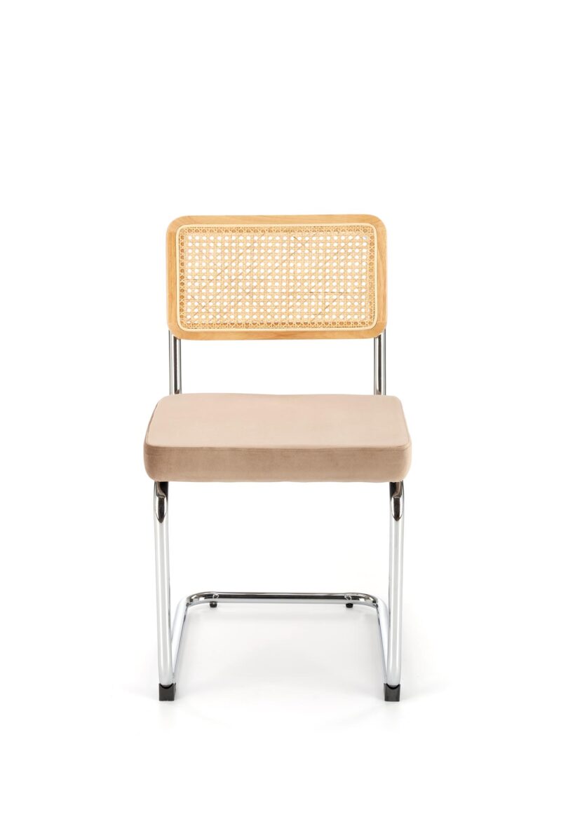 K504 tuoli, beige / luonnollinen