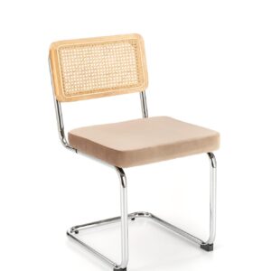 K504 tuoli, beige / luonnollinen