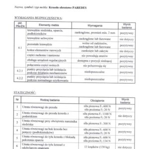 PAREDES työtuoli, musta