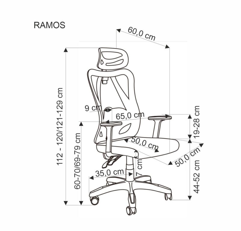 RAMOS työtuoli, musta