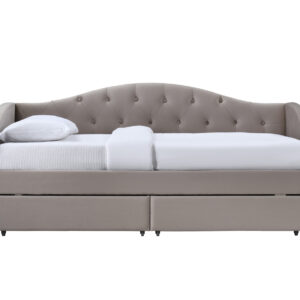 ALOHA sänky laatikoilla, väri: beige