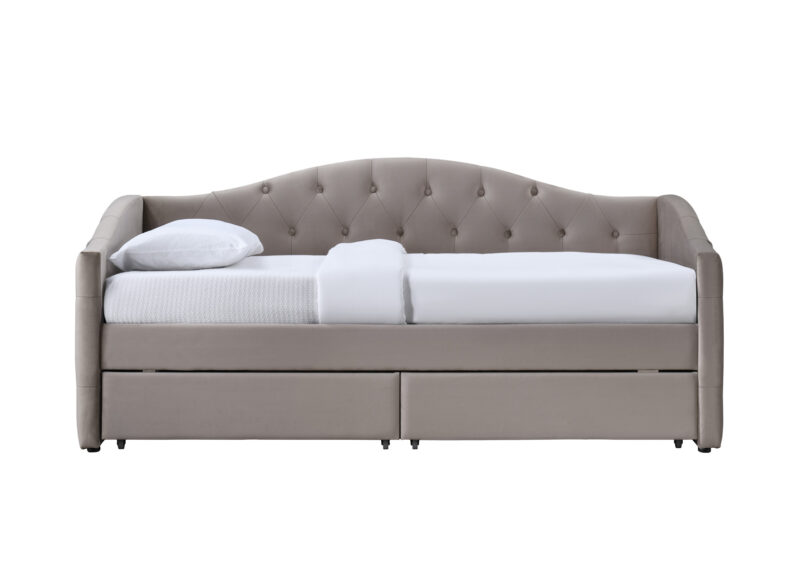 ALOHA sänky laatikoilla, väri: beige