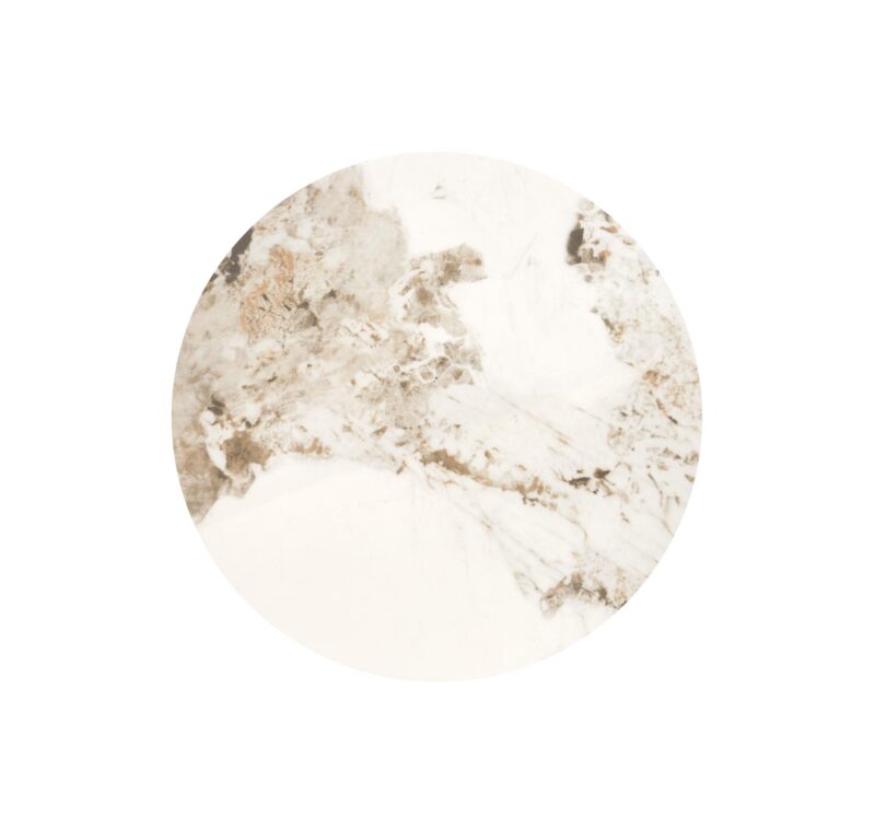 ALESSIA c.pöytä, beige marmori / musta