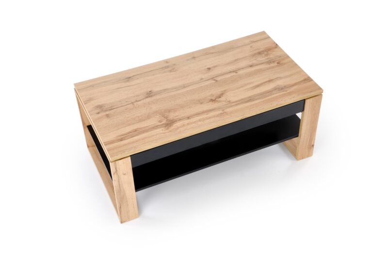 BETTY nostotaso sohvapöytä, väri: artisan tammi / musta